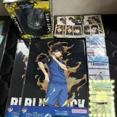 ブルーロック 蜂楽廻 一番くじ 缶バッジ 肩ズンFig. コースター ステッカー