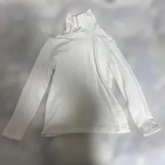 UNIQLO ユニクロ タートルネック ホワイト Lサイズ