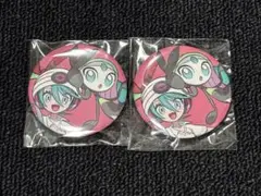 【ポケミク】 初音ミク 缶バッジ エスパー メロエッタ