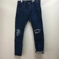 日本製　FILL THE BILL　セルビッジ　デニム　USED　12698のサムネイル
