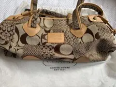 【希少/新品タグ付】COACH 6094 シグネチャー ポーチ Y2K ブラック