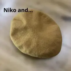 niko and ... ベレー帽 NKO-81AZ マスタード