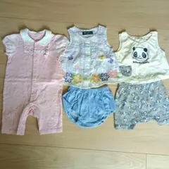 女の子　70cm 夏服　ロンパース トップス　ブルマ　まとめ売り