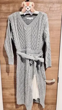 マーキュリーデュオ　ニットワンピース