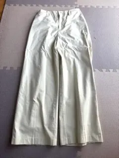 GALLARDAGALANTE アイボリー ワイドパンツ サイズF