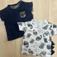 かっこいい系Tシャツ　2枚セット　サイズ80