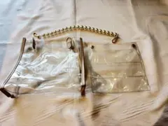 痛バ用 クリアバッグ 3点セット（本体・シート・パールハンドル）推し活