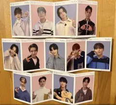 匿名配送 SEVENTEEN トレカ W会員 カラモバ FC モバイル 特典
