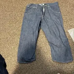 ENGINEERED JEANS クロップドデニム