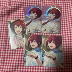 あんスタ　朱桜司　中国　制服カード　星楽　韓国フォトカード