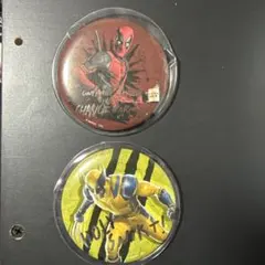 Happyくじ デッドプール＆ウルヴァリン E賞 缶バッジ
