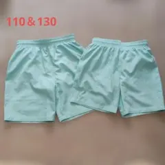 ショートパンツ　サーフパンツ　水着　水陸両用　110＆130セット