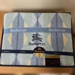 バーバリー　ＢＵＲＢＥＲＲＹ　タオルケット２枚 箱入り バーバリー タオルケット 2枚セット BURBERRY - メルカリ