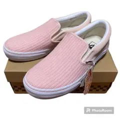 未使用　VANS ヴァンズ スリッポン ピンク 23.5