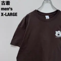 GILDAN ギルダン Tシャツ オーバーン大学 シンプル ブラウン XL 古着