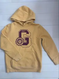 GAP KIDS 裏起毛イエローパーカー 140