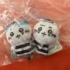 ちいかわ　指先パペット　捕まっちゃった　ハチワレ