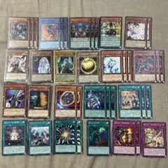 遊戯王 道化の一座 クラウンクラン デッキ メイン40 EX15 おまけ付き
