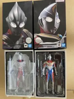 S.H.Figuarts（真骨彫製法）ウルトラマンティガ・ウルトラマンダイナ
