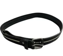BALLY ブラック/ホワイト ストライプ ベルトのサムネイル