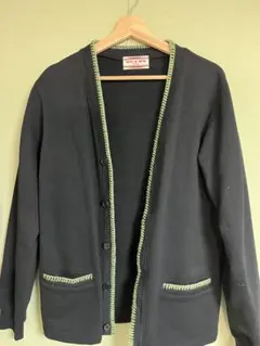 BEAMS ブラック カーディガン M