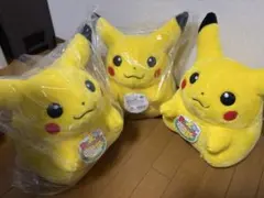 おかえりピカチュウ等身大ぬいぐるみ☆未使用3体セット】 - メルカリ