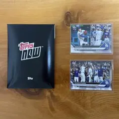 【2種セット】大谷翔平 Topps Now #883 #884 NLCS 優勝