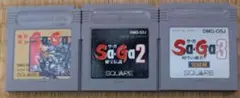 SaGa SAGA2 SAGA3 3本セット　ゲームボーイ用　ソフトのみ