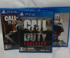 PS4/ゲームソフト 3本セット まとめ売り call of duty