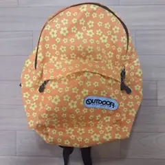 OUTDOOR 花柄リュック オレンジのサムネイル