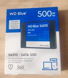 新品未使用品 WD Blue SA510 500GB SATA SSD