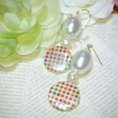 シェル＆ドットピアス
