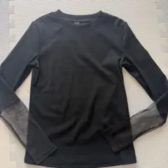 新品未使用　袖シアーTシャツ