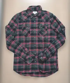 【DIESEL】 チェック柄 長袖シャツ Lサイズ