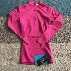 スボルメSVOLME/長袖インナー/長袖ハイネックTシャツ/XSピンク/サッカー