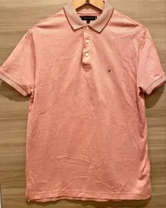 TOMMY HILFIGER ピンク ポロシャツ S
