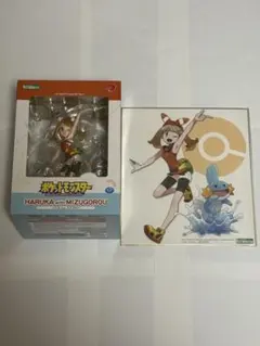 ポケットモンスターシリーズ ハルカ フィギュア　コトブキヤ　色紙付