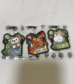 韓国限定 ポケモン マグネット 3種セット モクロー ポカブ シェイミ新品未開封