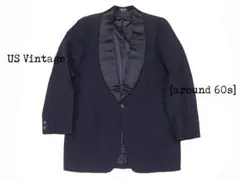 ★デザイン◎★【アメリカ古着◆After Six】60s◆タキシードジャケット