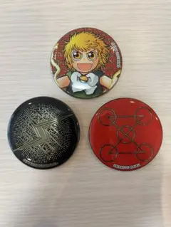 【限定品！！】【金色のガッシュ!!】メタル缶バッジ＆ステッカーセット