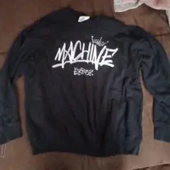 MACHINE ERROR ブラックスウェット