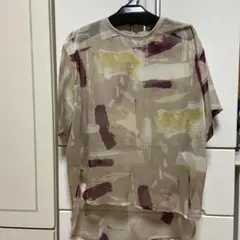 TRANOI.トラノイ　毎期人気　柄トップス