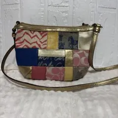 COACH Pauchwork アクセサリーポーチ　y2k