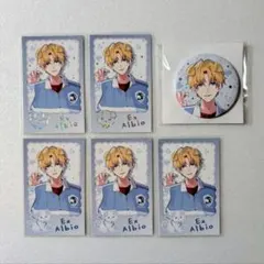 にじさんじ わんにゃんdays エクス・アルビオ カード 缶バッジ