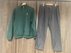 趣*離様 NEEDLES セットアップ JACKETS ジャージ カーキ 上下 - メルカリ