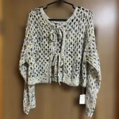 【新品未使用】archives 2way ボレロカーディガン