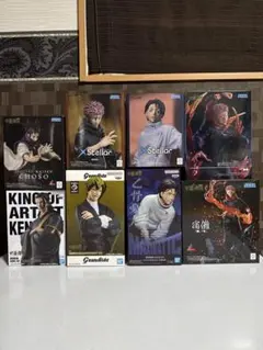 呪術廻戦　フィギュア 8点(宿儺　虎杖悠仁　乙骨憂太　脹相　禪院直哉　けんじゃく