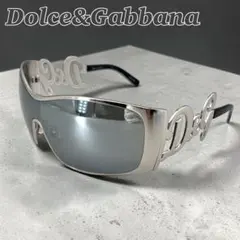 【極美品】Dolce&Gabbana ドルガバ サングラス デカロゴ y2kのサムネイル