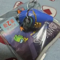 Among Us　アマングアス　キーホルダー　ブルー　サングラス