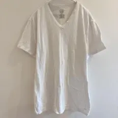 Calvin Klein【M】Vネック Tシャツ カルバンクライン ホワイト 白